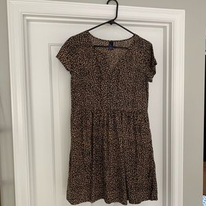 GAP Cheetah Print Dress
